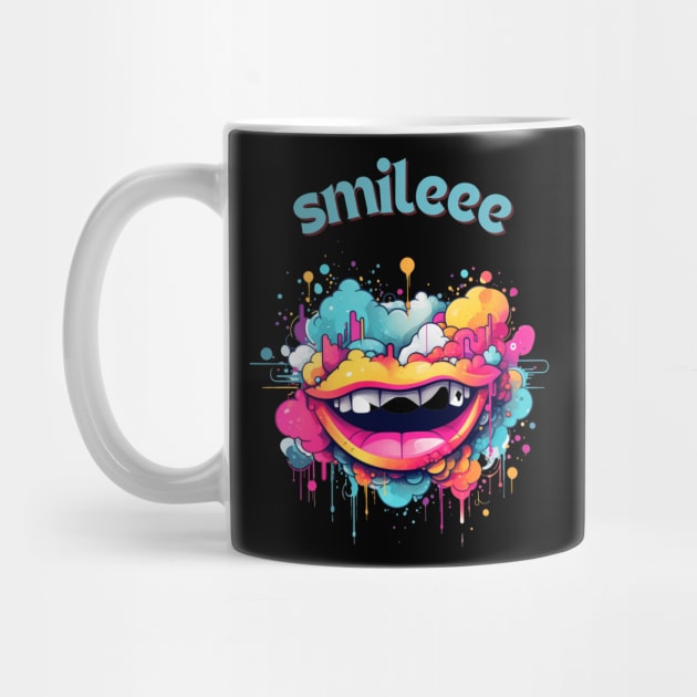 Smile Shirt, A Positive Mood, Smiley Snows, Sweet T-shirt, Happy Shirt by NedisDesign